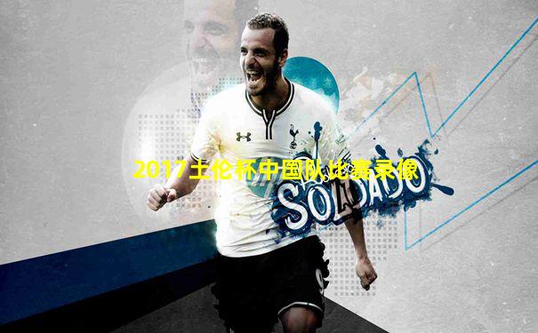 2017土伦杯中国队比赛录像