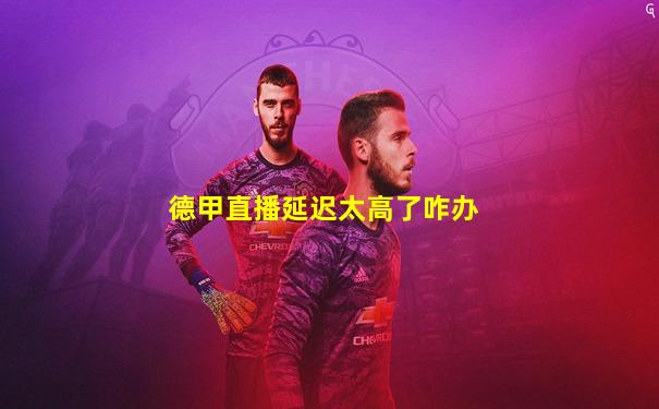 德甲直播延迟太高了咋办
