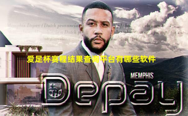 爱足杯赛程结果查询平台有哪些软件